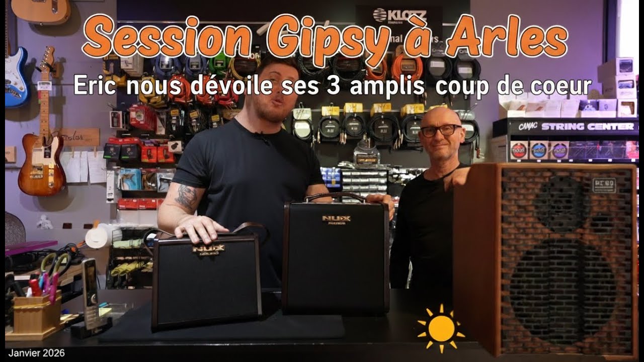 🎸 Top 3 Amplis Gipsy : On teste les pépites de Sud Musique avec Eric !
