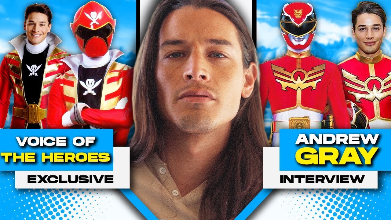 Power Rangers Interview Andrew Gray, Megaforce Red Ranger