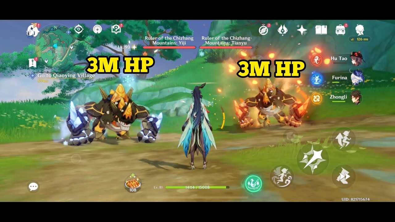 WTH... I didn't know these Geovishaps were the new 3M HP bosses!