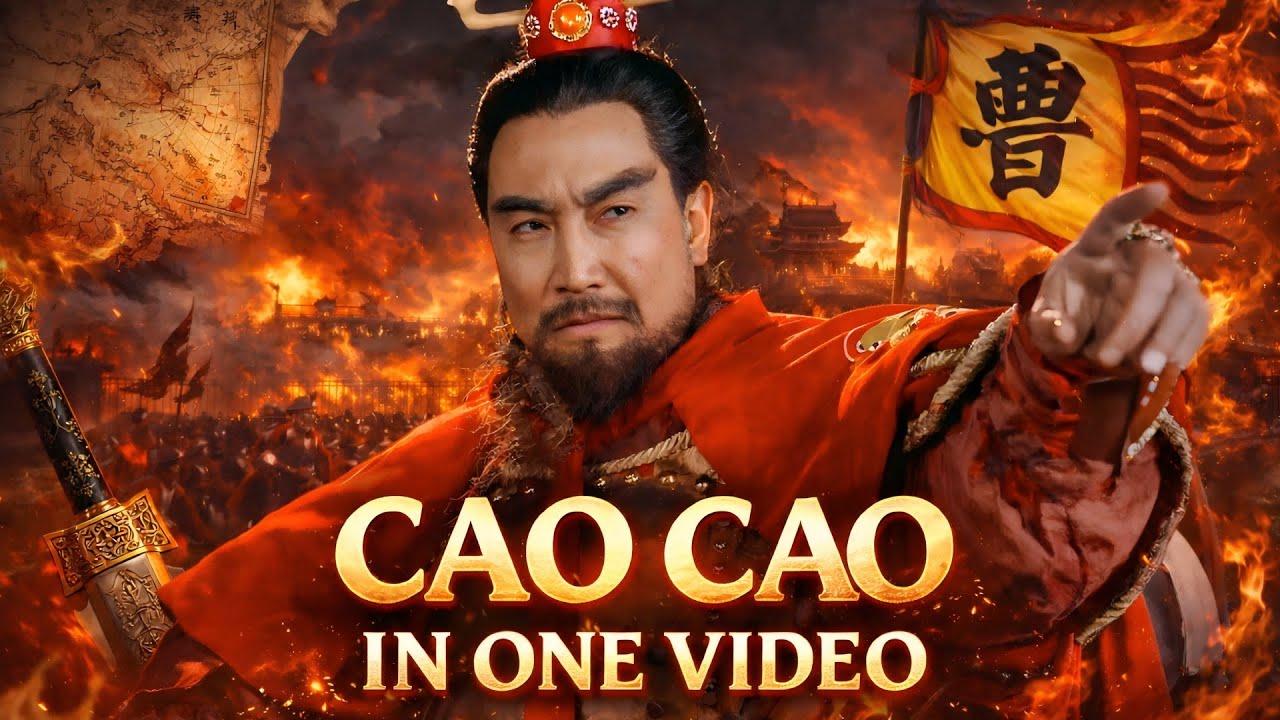 Cao Cao In One Video(PART I): From Youth to The Victory in Guandu