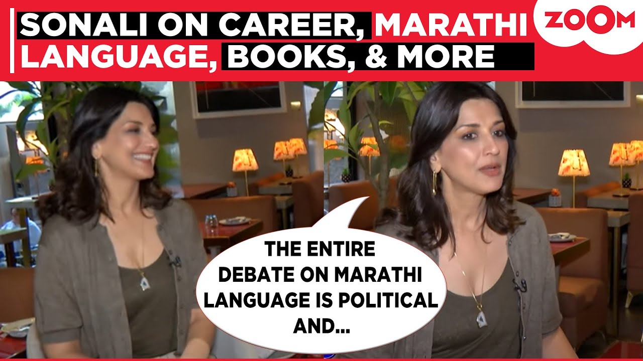 Sonali Bendre OPENS UP about CHOOSING acting career, Marathi language POLITICS, books & pets
