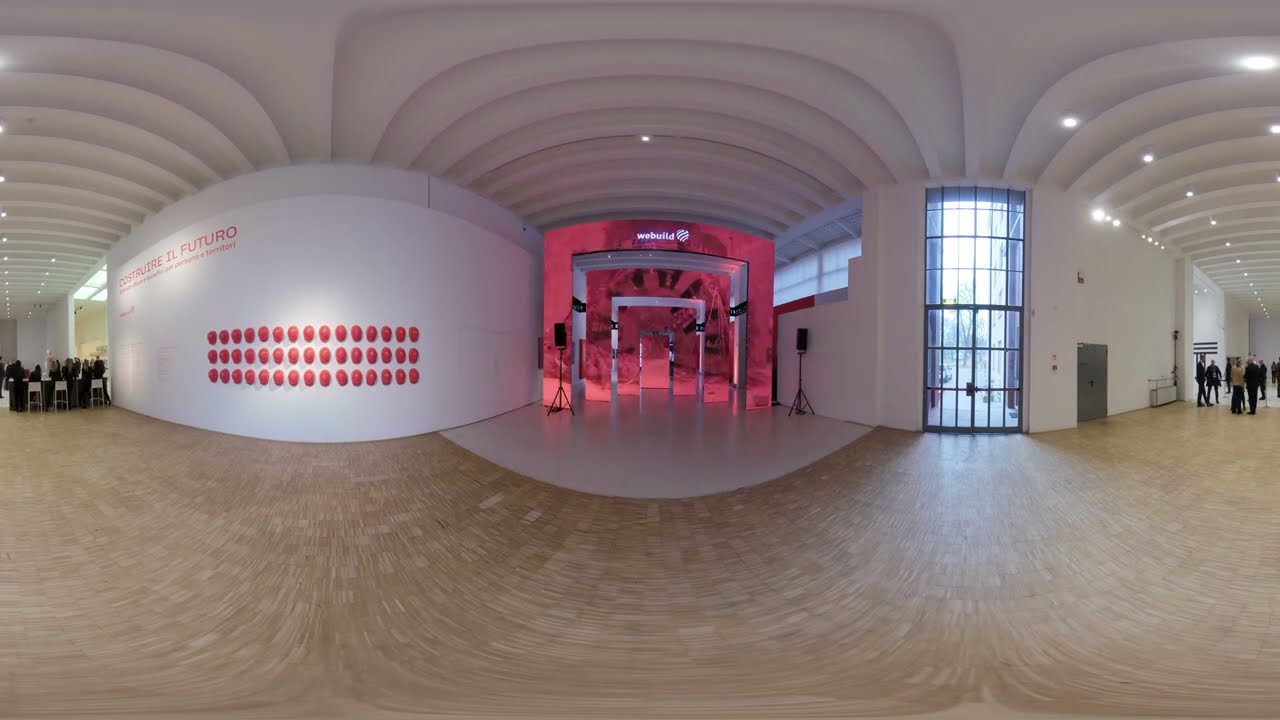 Costruire il Futuro. Il video 360VR della mostra Webuild/Triennale