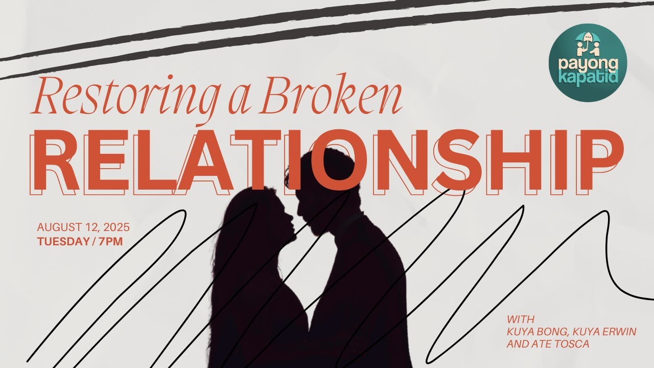 Restoring a Broken RELATIONSHIP | Payong Kapatid | Bong Saquing, Tosca Puno, and Erwin Elevazo