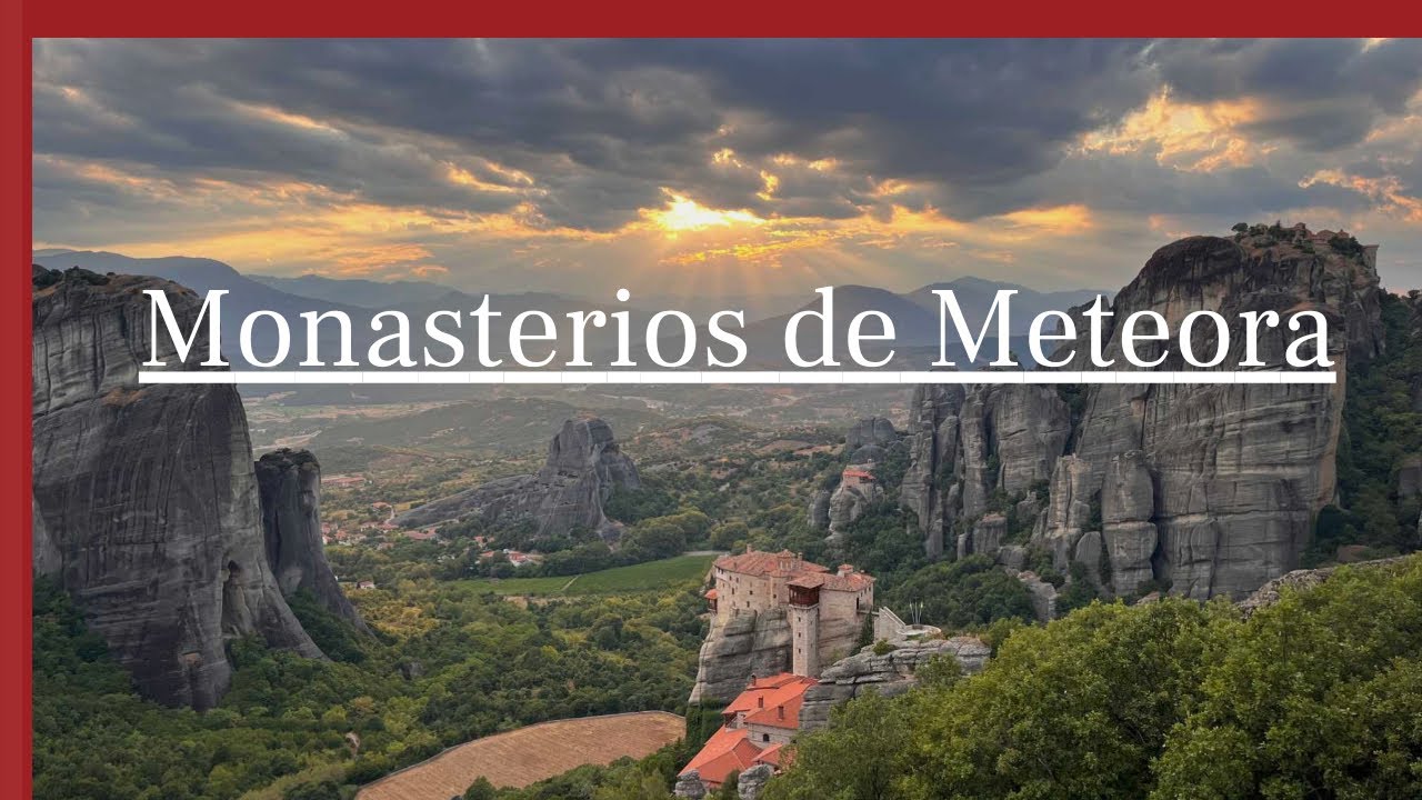 🎬  Uno de los lugares MÁS FASCINANTES del MUNDO 🌎 | METEORA Grecia 4K