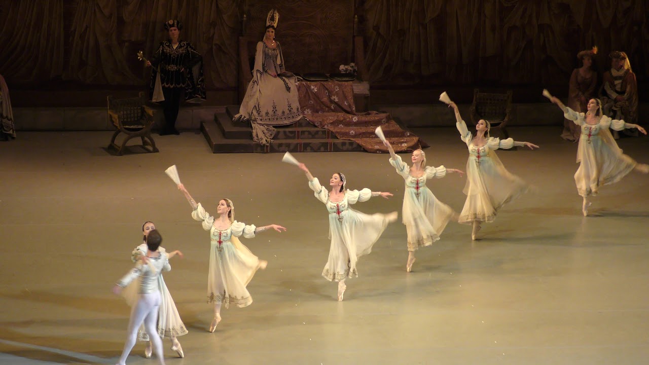 03/10/18 Swan Lake Act II debut Bride Bulanova and Odile Novikova