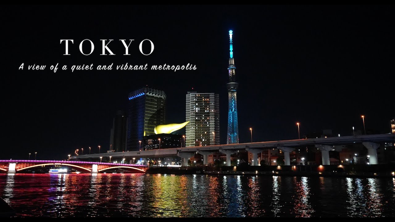 [4K] Tokyo  A view of a quiet and vibrant metropolis