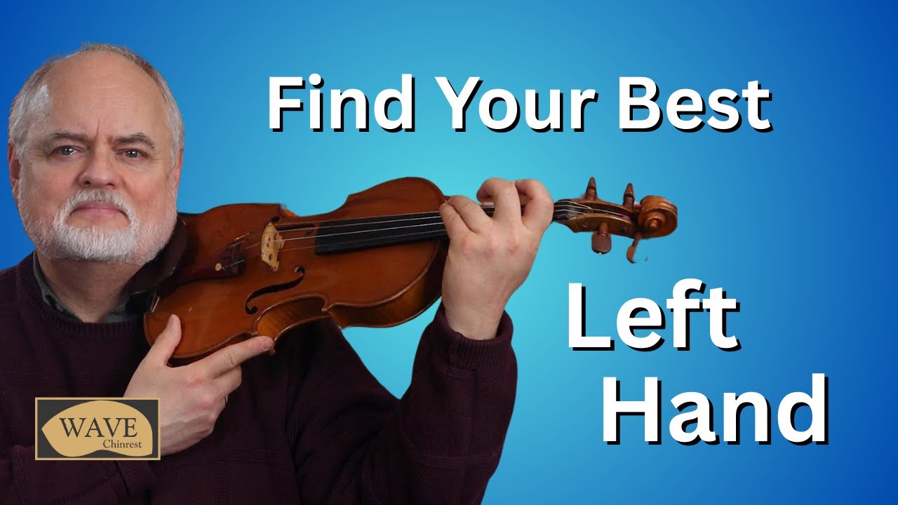 Use These Tips For Your Best Violin Hold, pt. 2- the Left Hand and Holding the Violin