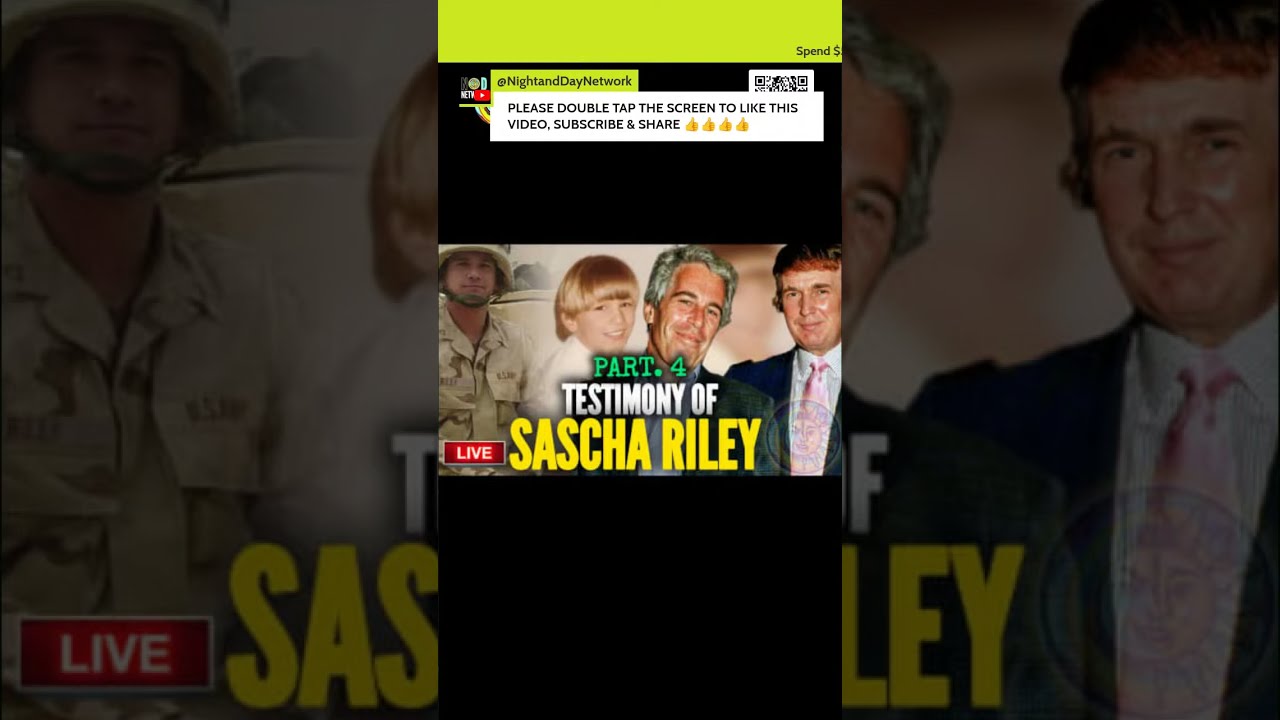 Epstein Criminal Network EXPOSED?: Survivor Sascha Riley Testimony PART 4 [Audio]