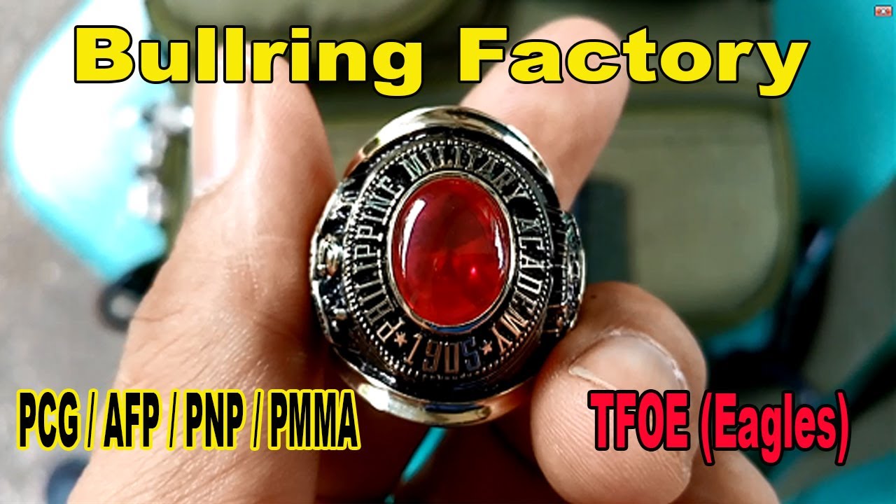 BULL RING Simulated Gold