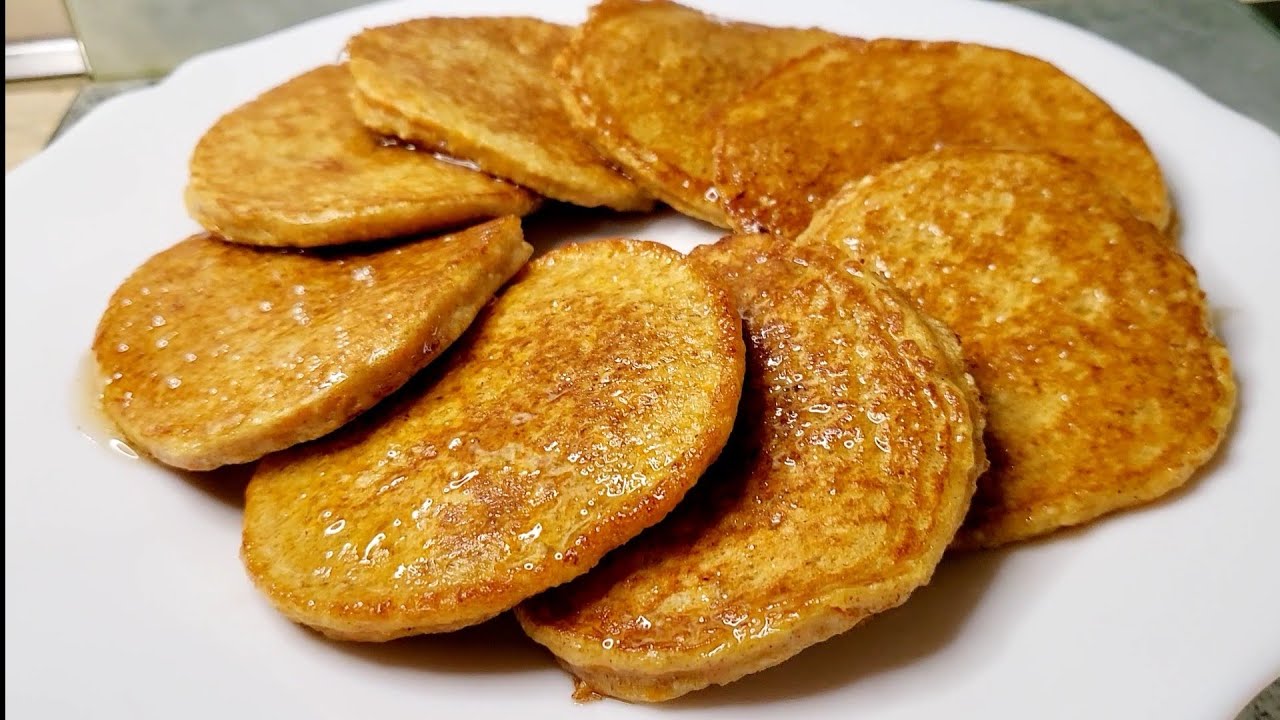 El  Desayuno Saludable más fácil y rico ¡EN 5 minutos! Tortitas de avena y Zanahoria 😋 SIN AZÚCAR