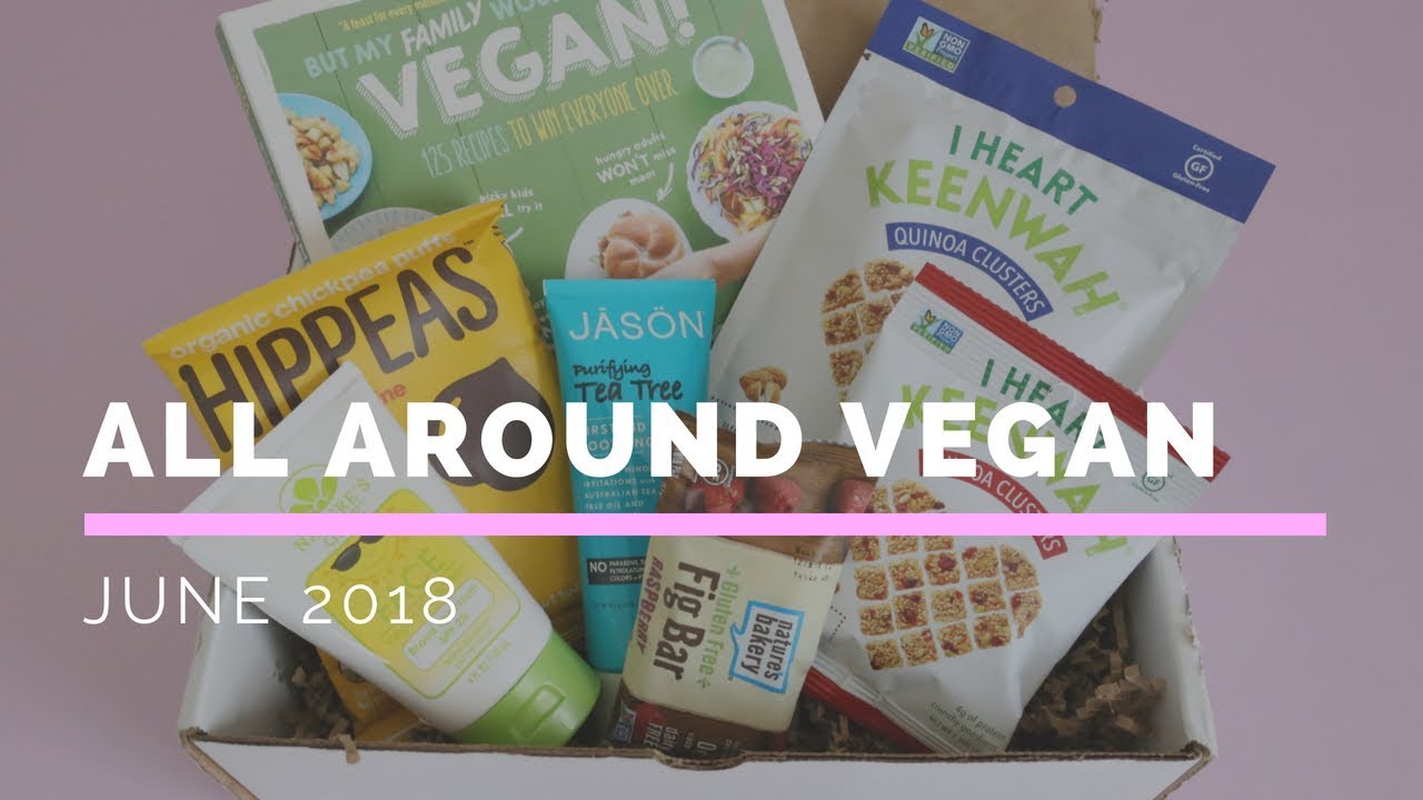 All Around Vegan Subscription Box Unboxing June 2018