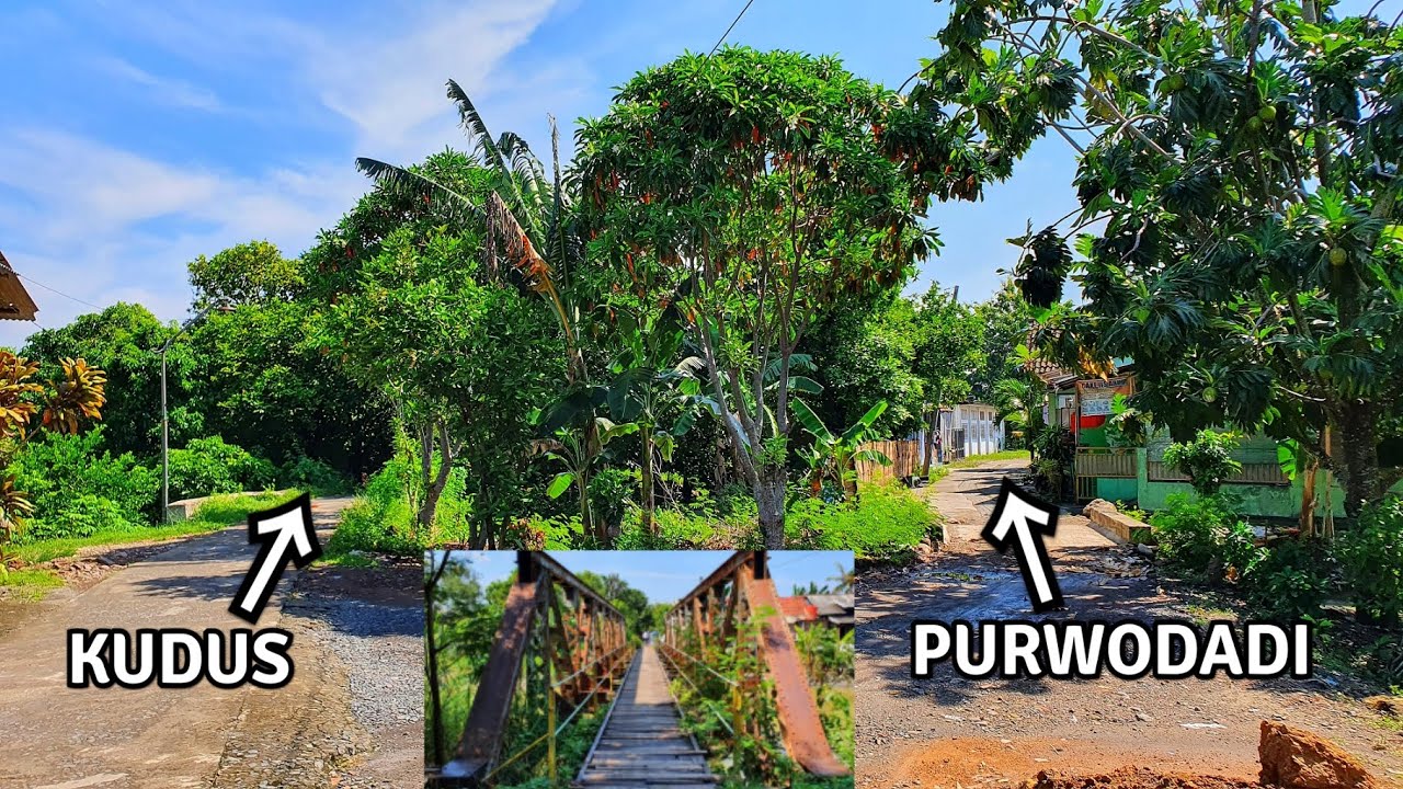 TITIK AWAL PERCABANGAN REL KA ARAH KUDUS & PURWODADI DI STASIUN DEMAK | MASIH ADA JEMBATANNYA !