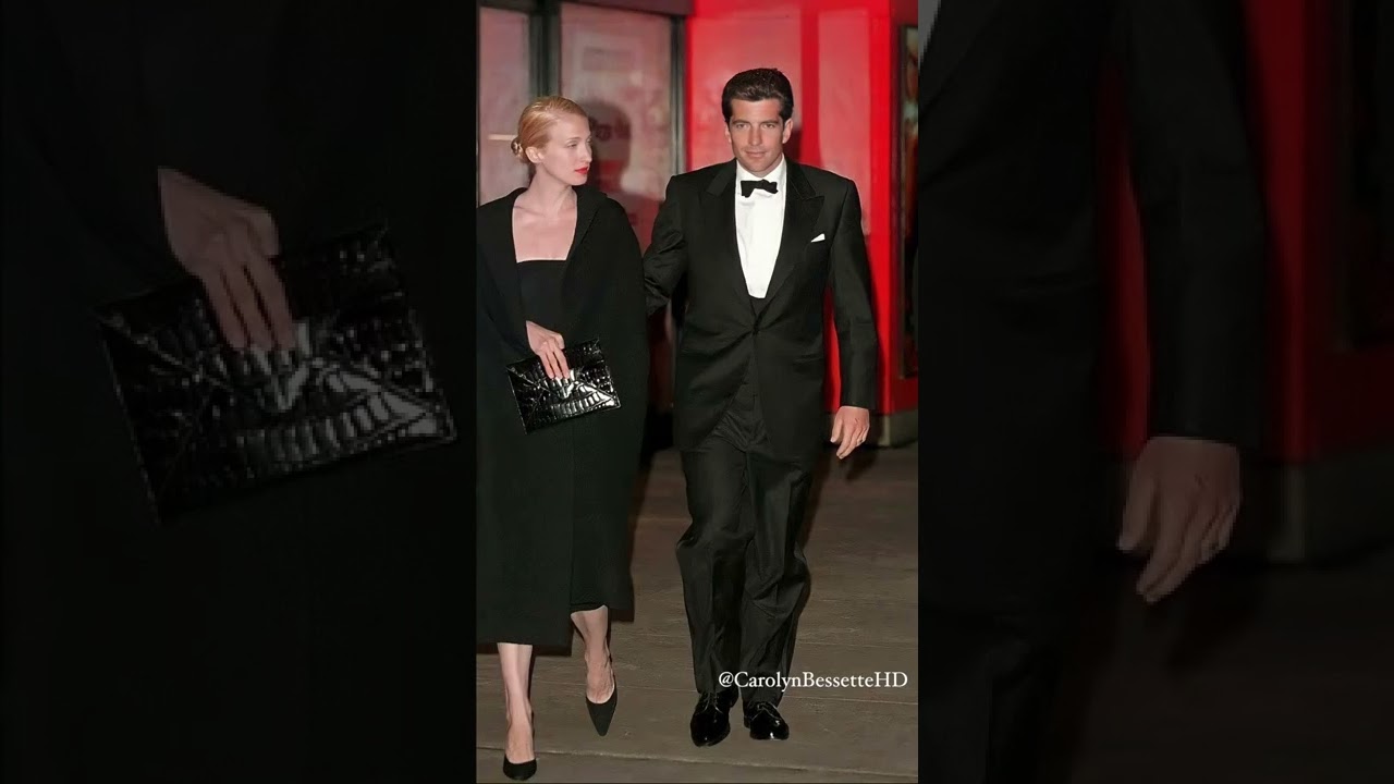 Carolyn Bessette and JFK Jr. April 1996
