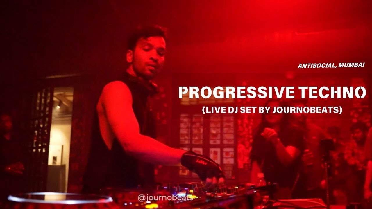 Progressive Techno & House | Live DJ Set from an Underground Club in Mumbai