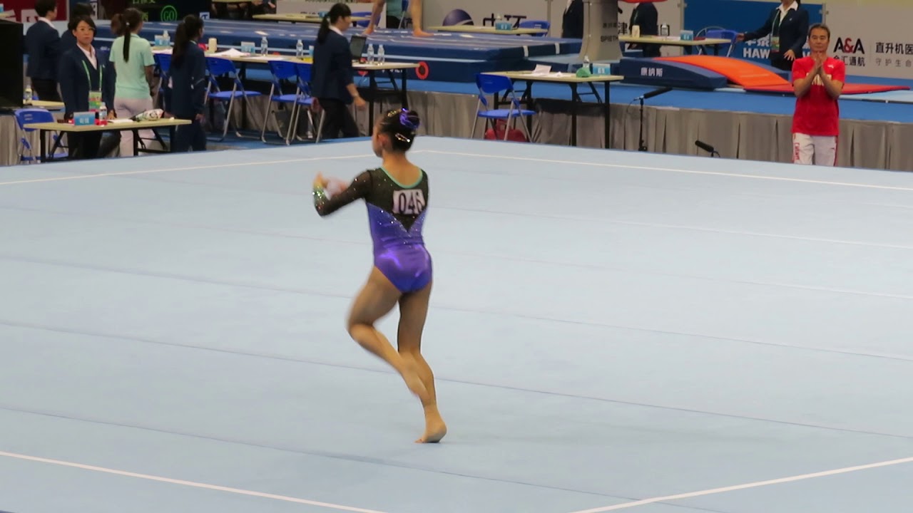 Li Qi 黎琪 - FX Qual - 13th Chinese National Games 2017 Tianjin