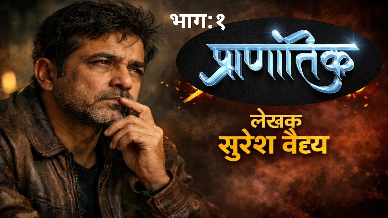 प्राणांतिक | भाग १| सुरेश वैद्य कादंबरी| Suresh Vaidya| deepak rege kathakathan|