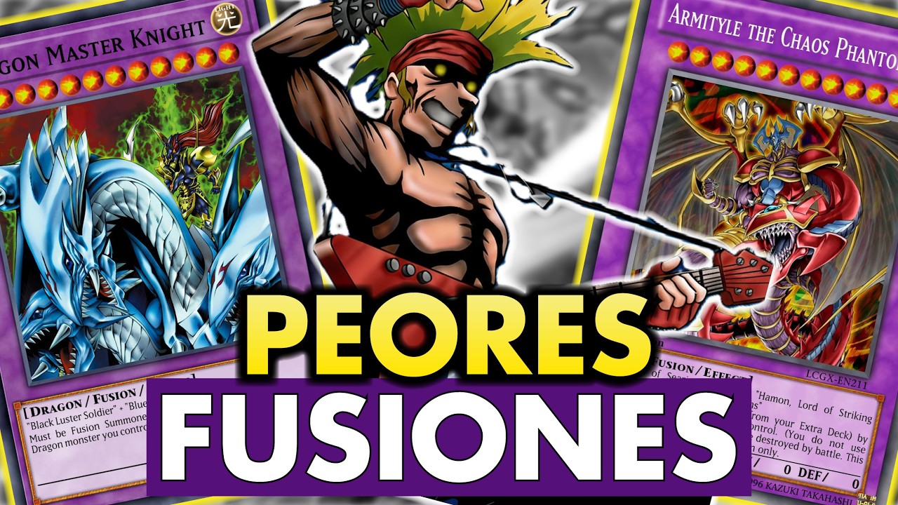 Las Fusiones Mas INUTILES en Yugioh | Yugioh Card