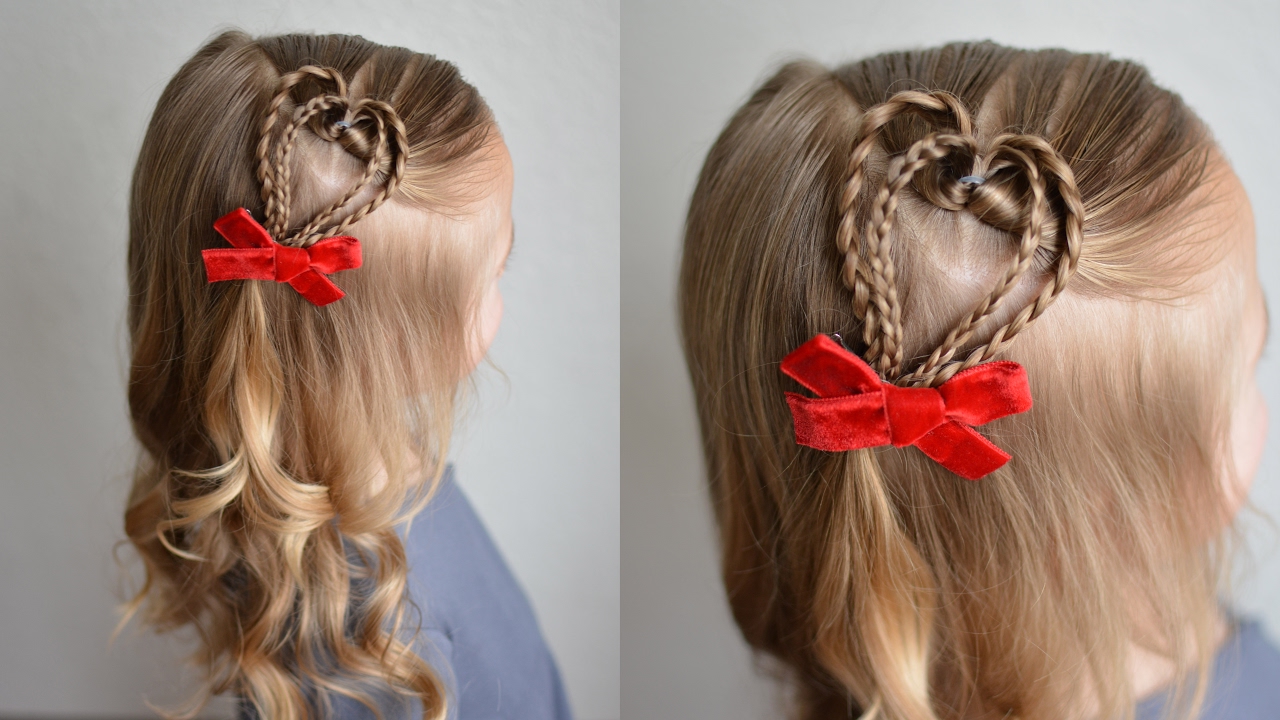 Double Braided Heart | Q's Hairdos