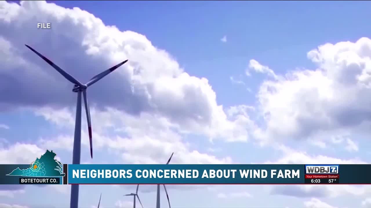 Neighbors Concerned About Wind Farm in Botetourt County