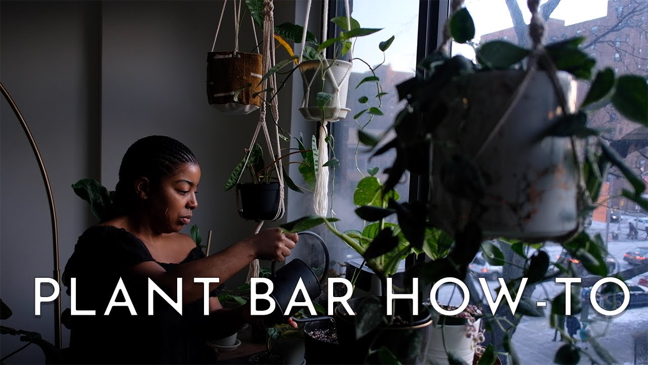 HOW TO BUILD A HANGING ROD FOR YOUR PLANTS or CURTAINS