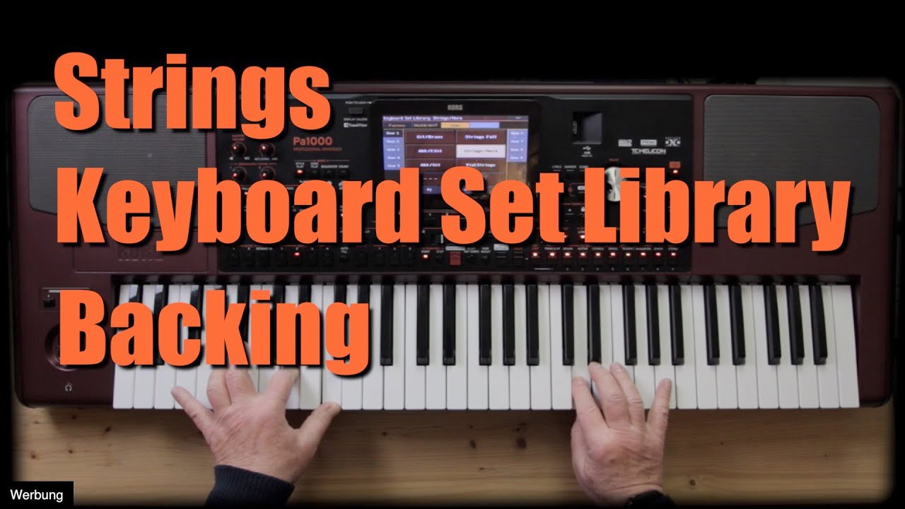 PA1000/4X - Strings / KBD-Set Library / Backing #163