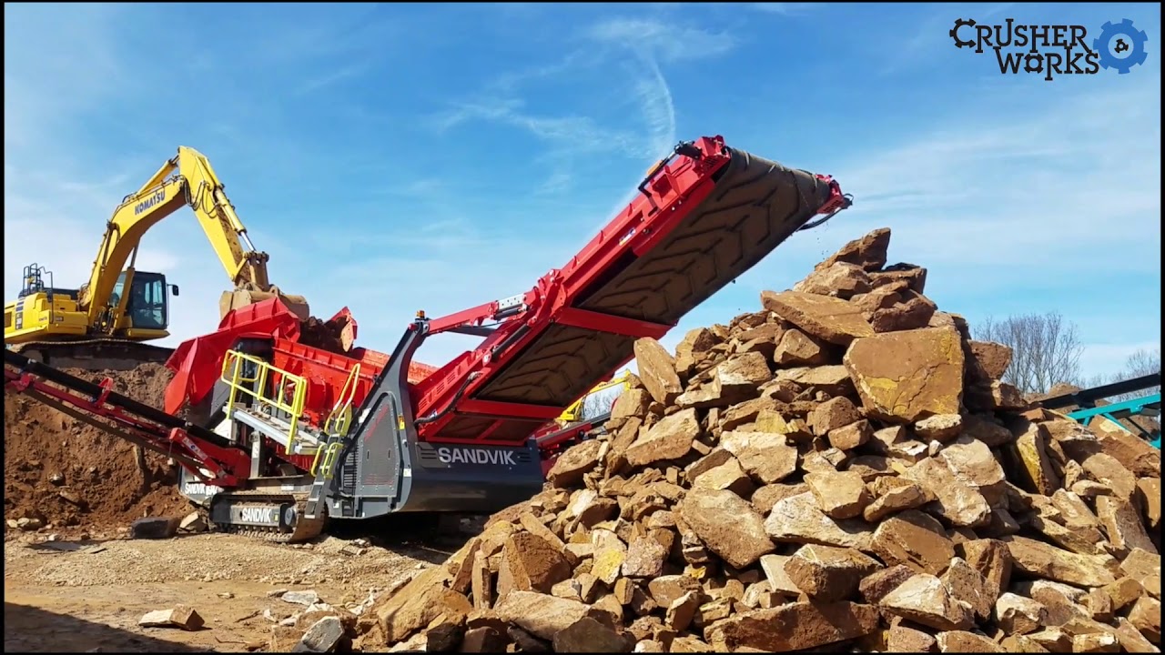 Sandvik QE342 Mobile Scalping Screen
