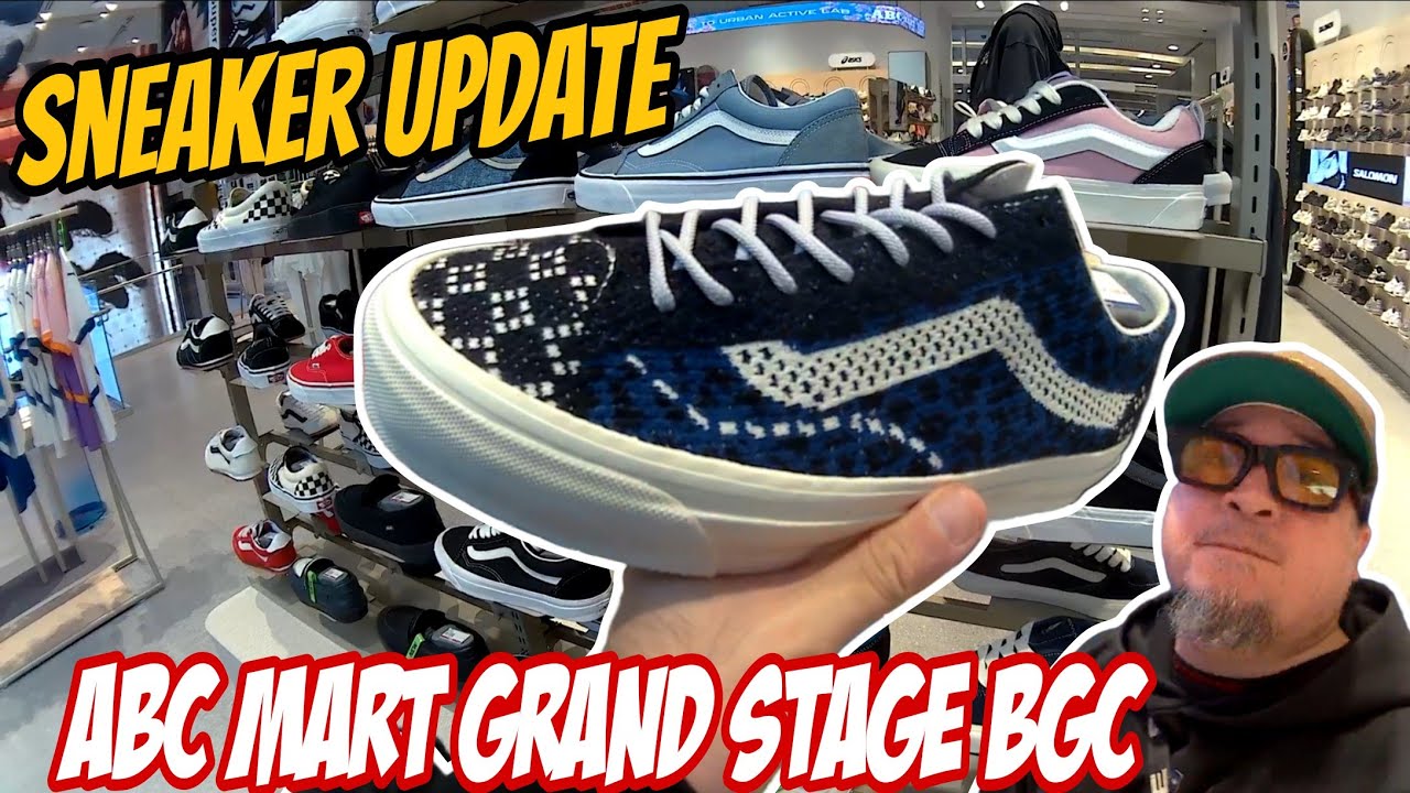 WINDOW SHOPPING! ABC MART GRAND STAGE. JAPANESE OWNED SNEAKER AND SPORTS SHOP SA BGC