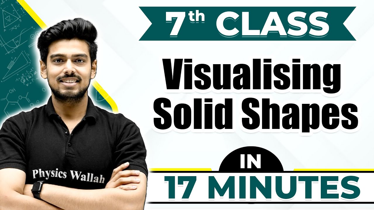 Visualising Solid Shapes | Cheat Sheet Series For Class 7th