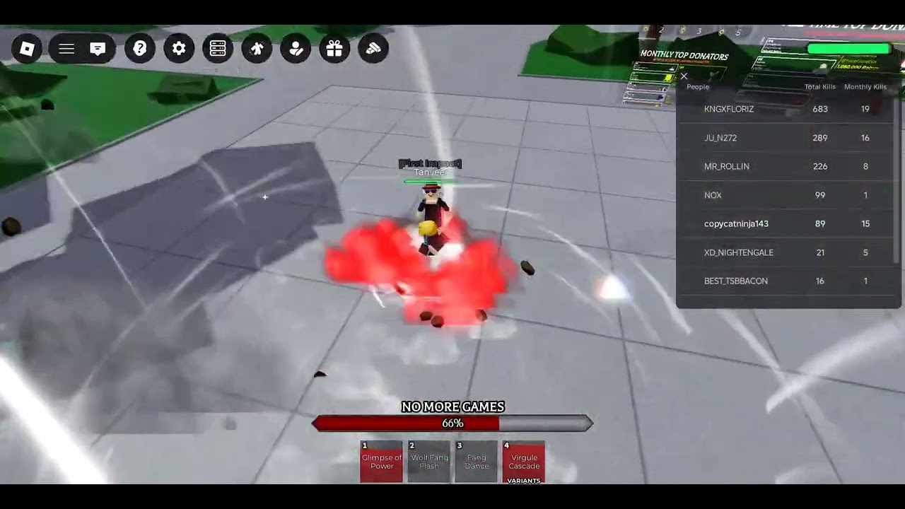 Playing and cooking players in legends battlegrounds