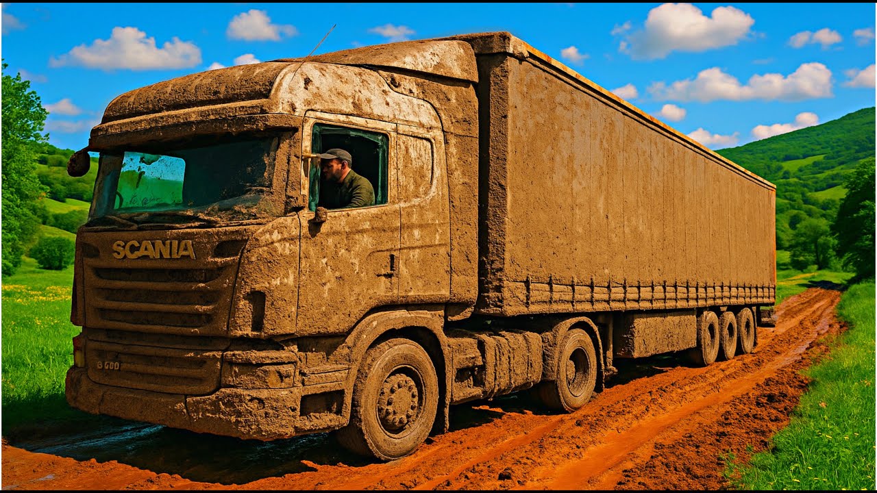 Satisfying Pressure Washing Transformation of a Muddy Truck! ✨