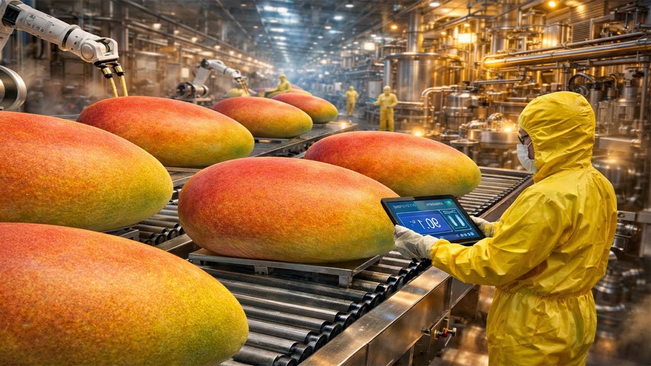 Inside a Dried Mango Factory: From Fresh Fruit to Global Export (Full Process)