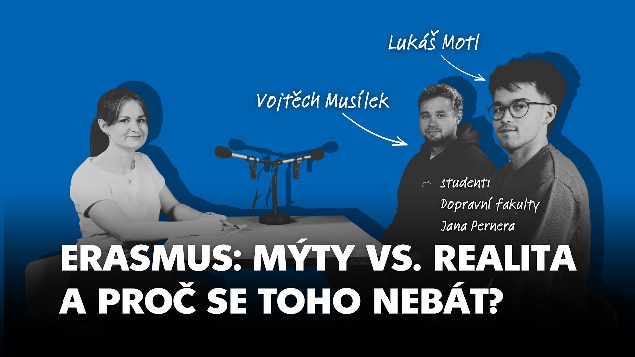 UPCE On Air: Erasmus mýty vs. realita a proč se toho nebát