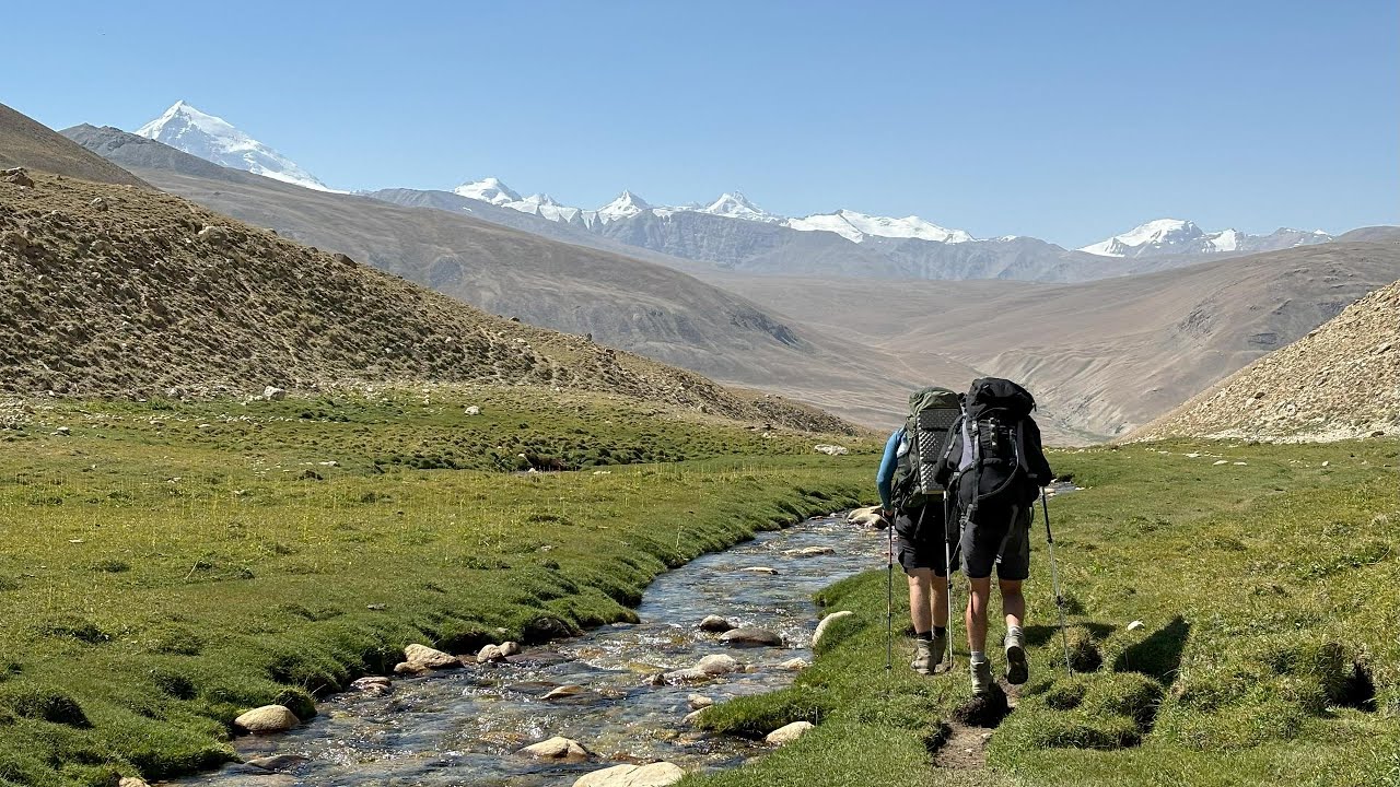 Tajikistan 2024 | Pamir | From Jelondy to Vrang over Vrang pass (5004 m a. s. l.) | 4K