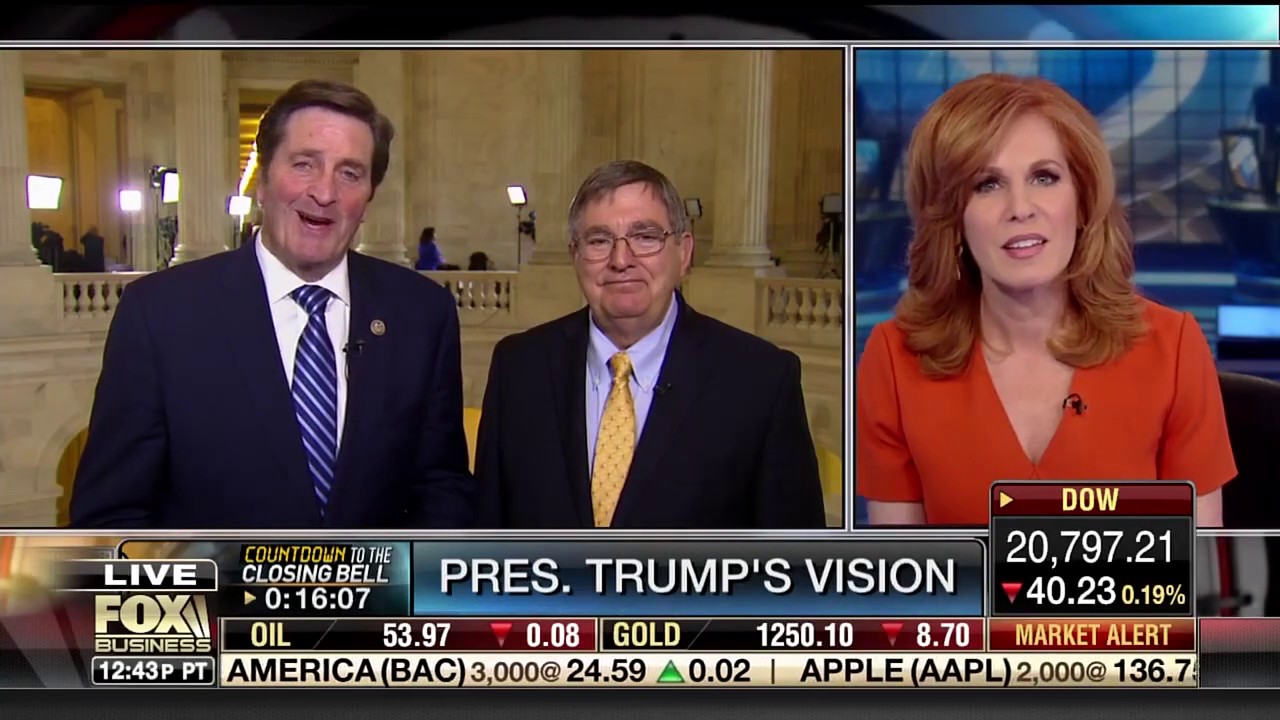 Dr.  Burgess Joins Fox Business' Countdown to the Closing Bell with Liz Claman