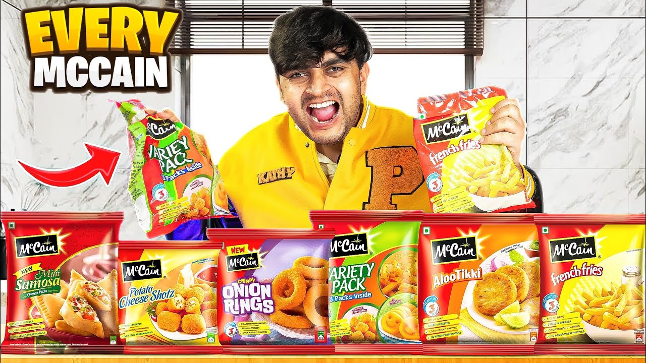 Trying Every Type of Frozen Snacks
