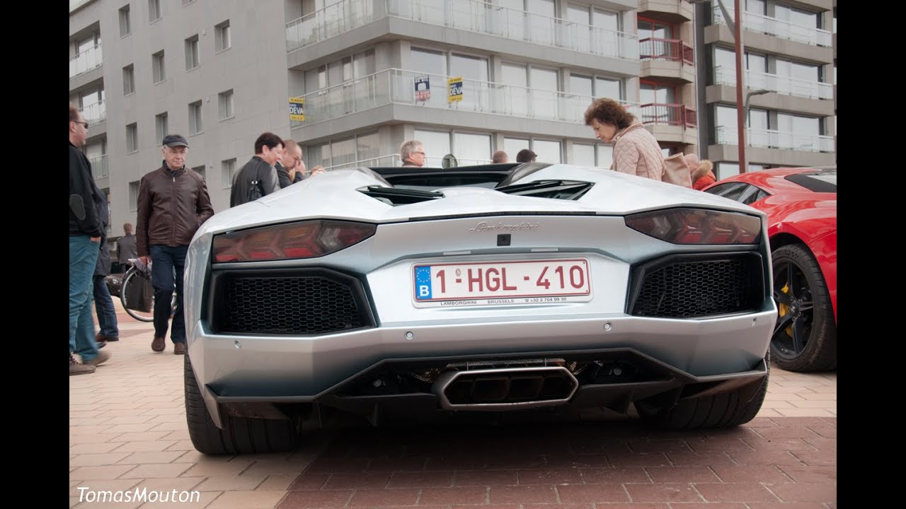 Lamborghini Aventador - LOUD Sounds!!