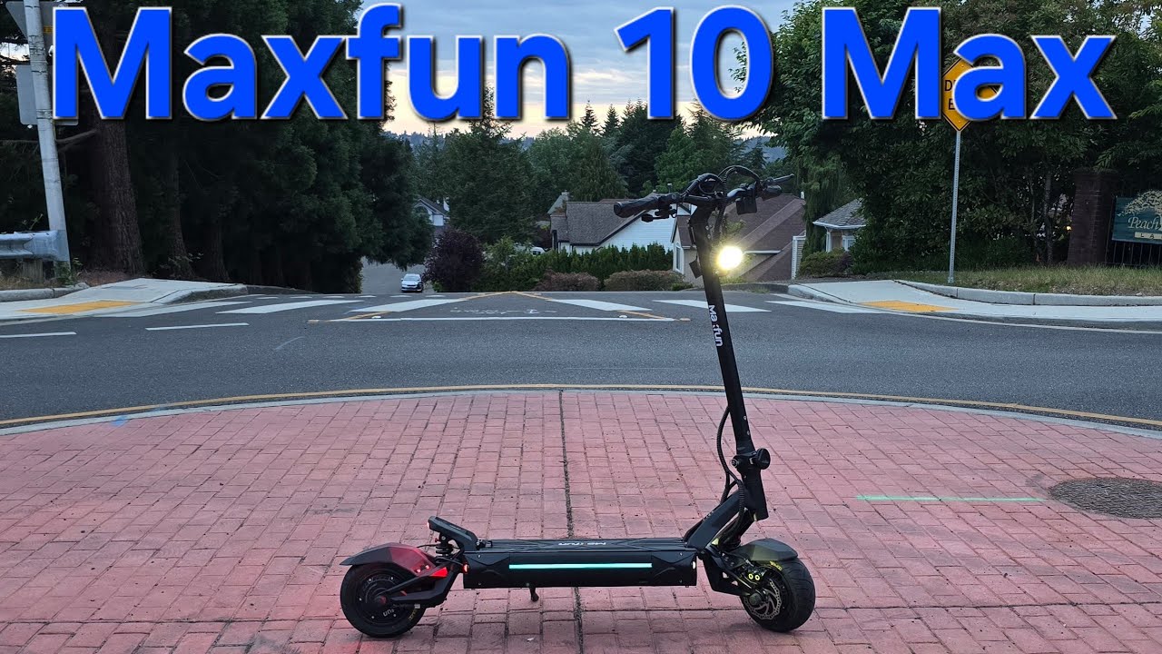 Taking the Maxfun 10 Max out for a quick ride around the block!