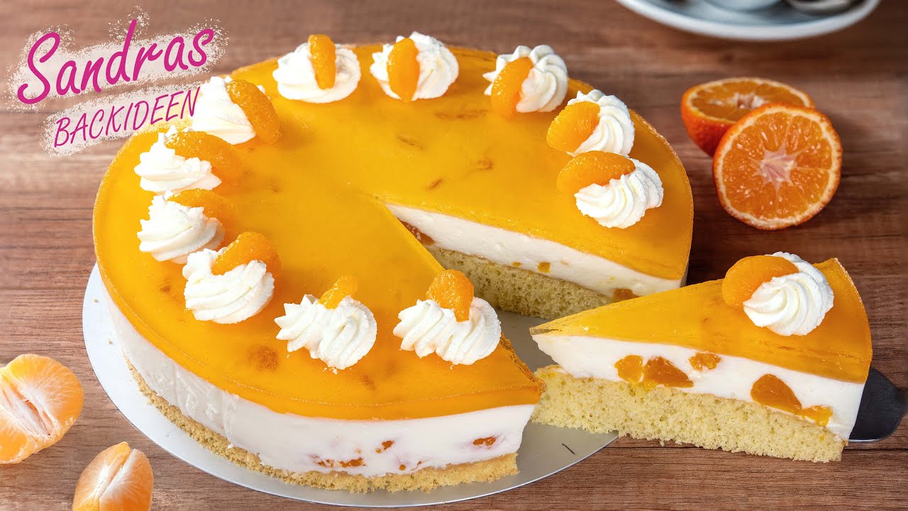 Mandarinen-Joghurt-Torte &ndash; frisch und fruchtig | einfach & lecker