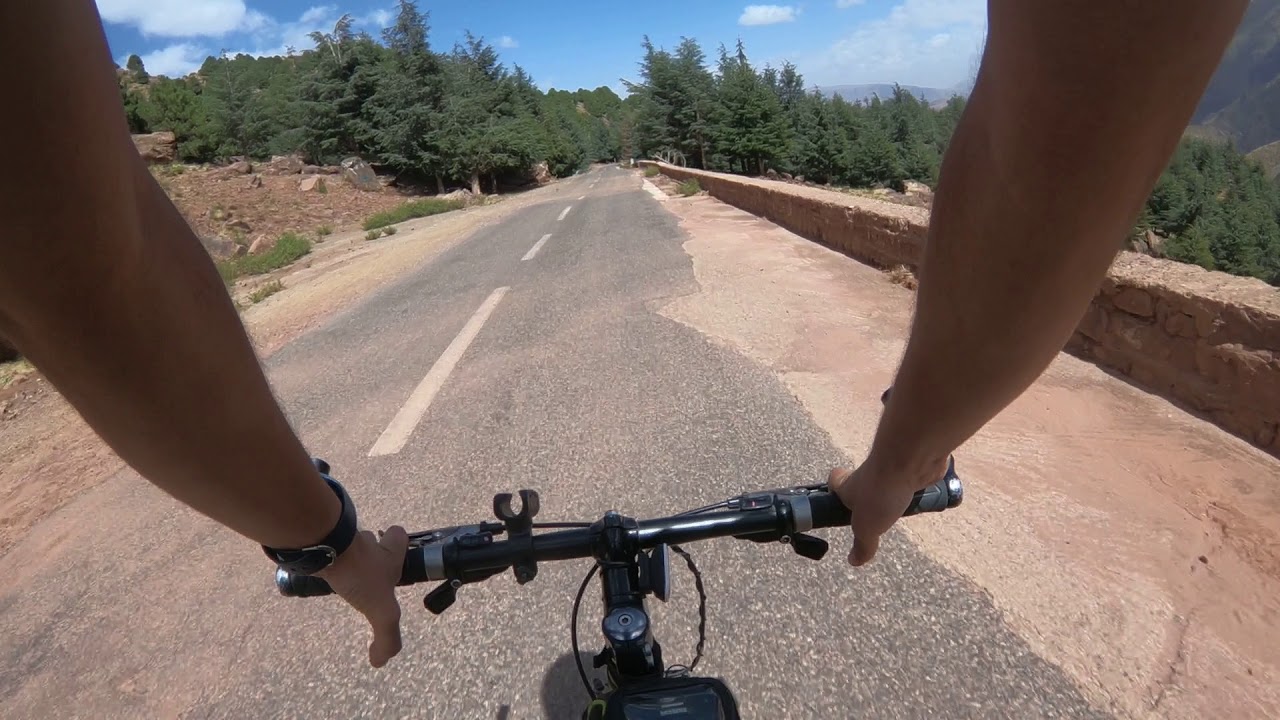 Oukaimeden Descent 2600m High Atlas Mountains Marrakech Morocco أكايمدن مراكش