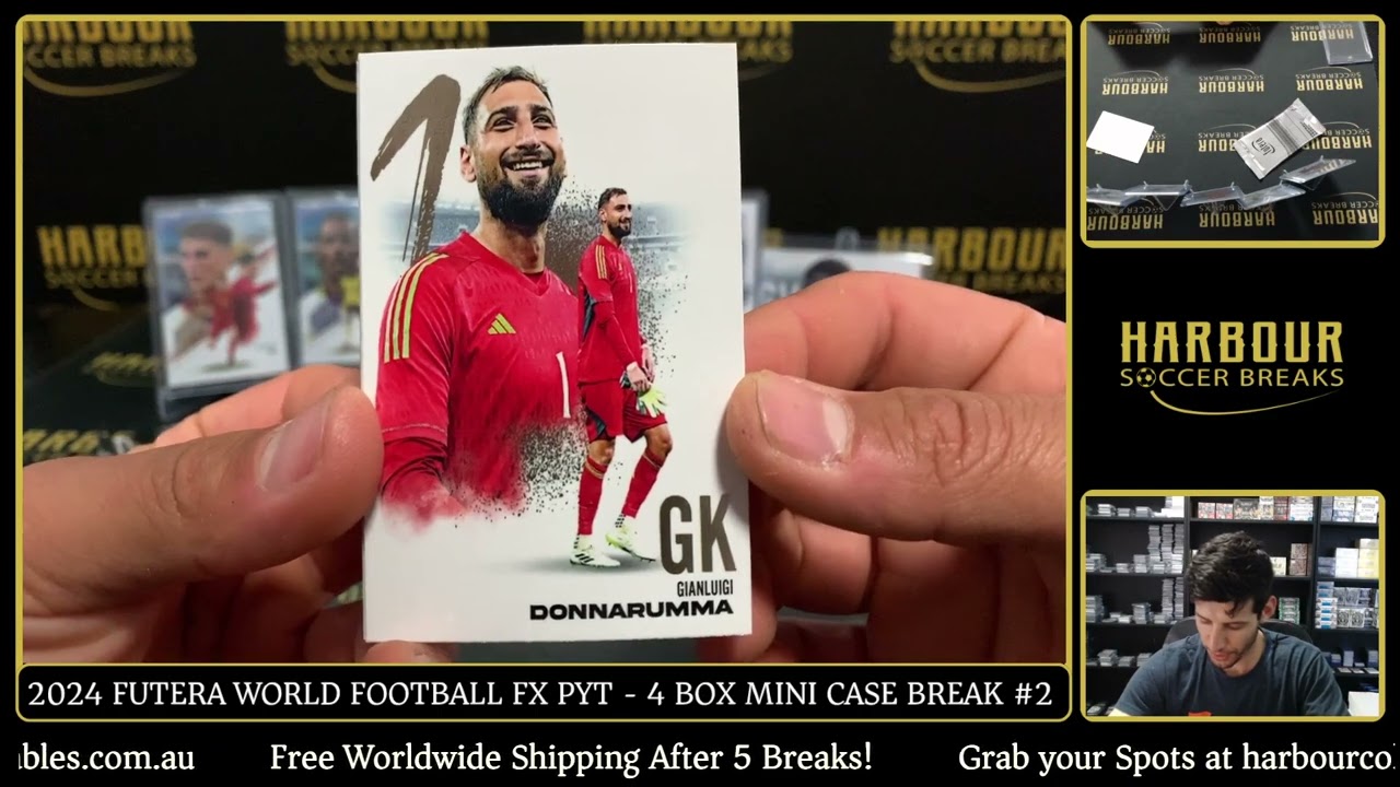 Break #2 - 2024 Futera World Football FX PYT 4 Box Mini Case