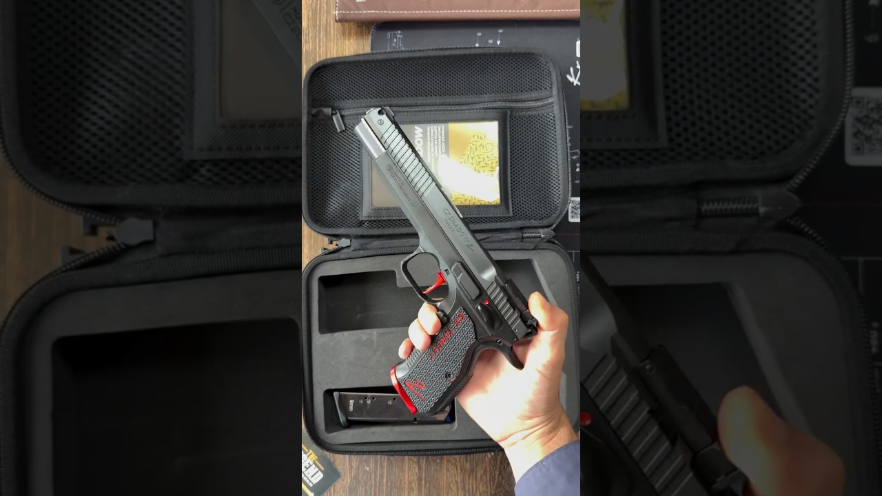 New CZ Shadow 2 TARGET 9mm Pistol. #shorts #9mmpistol #czpistol