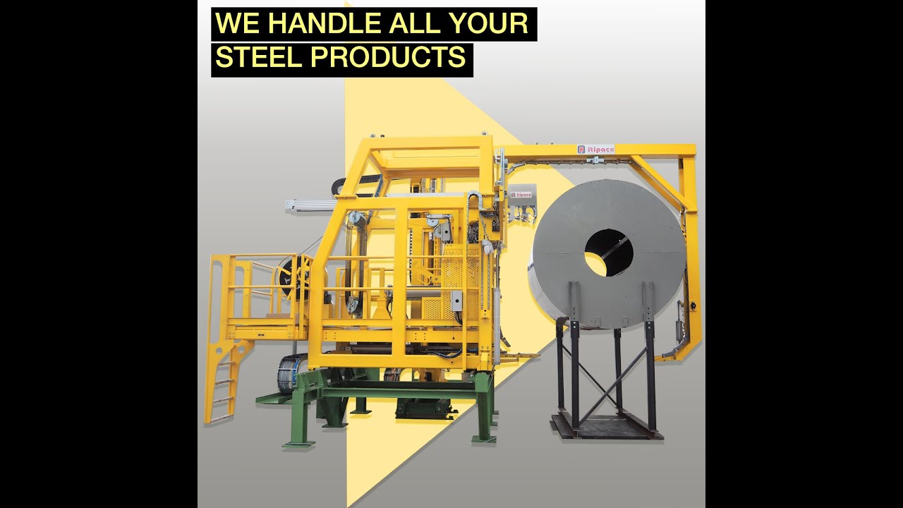 Strapping machines for metal industry