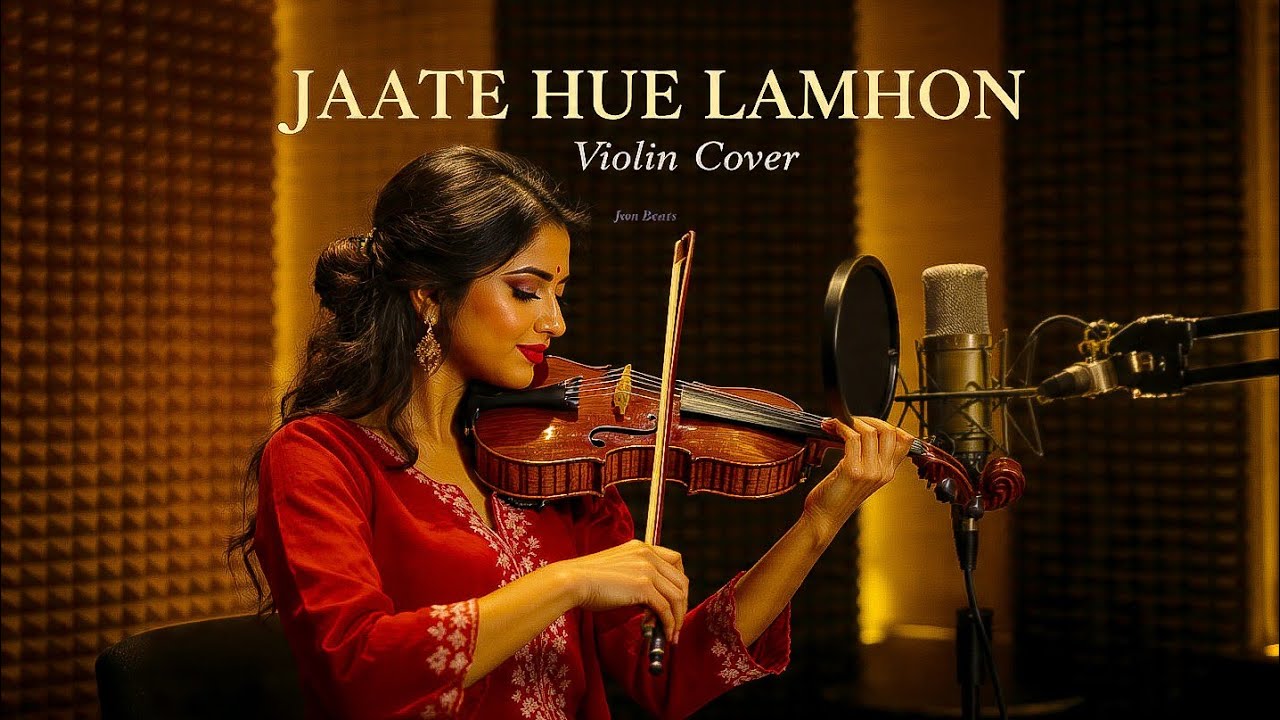 Jaate Hue Lamhon – Instrumental Violin Cover | Emotional Bollywood Instrumental | Json Beats 