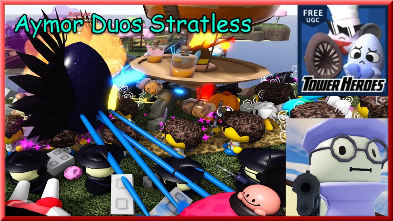 Beating Aymor Duos Stratless - Tower Heroes