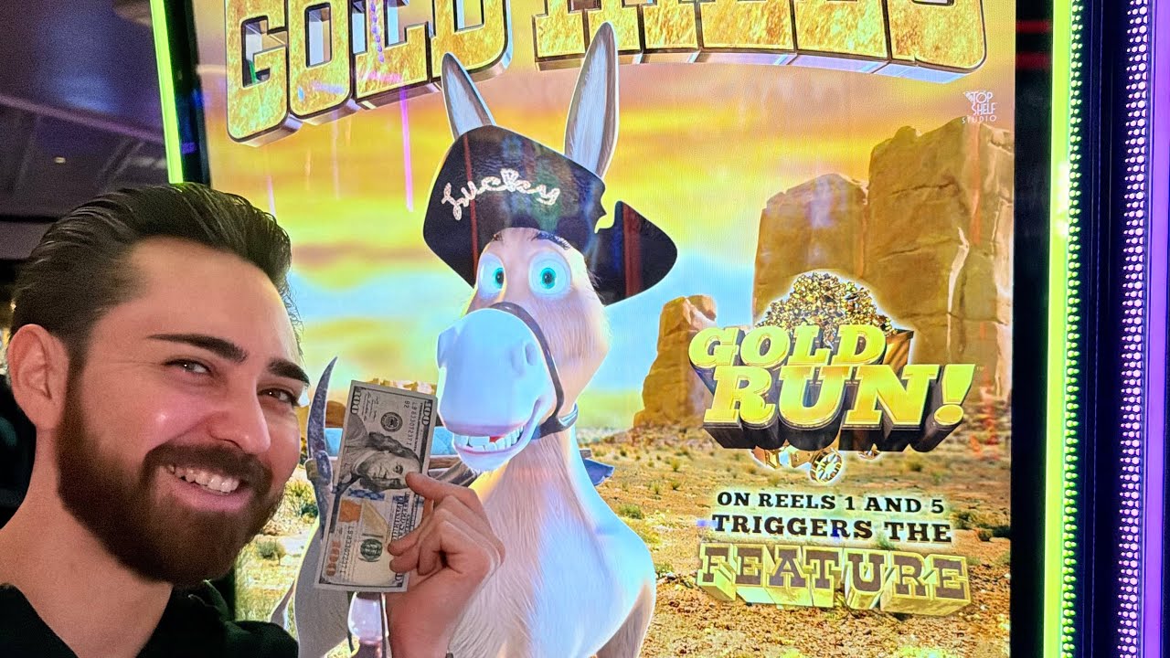 Этот игровой автомат Gold Hills Donkey — просто сумасшедший!