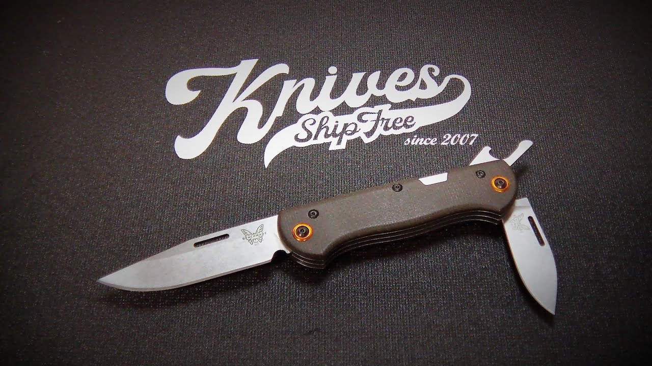 US Made Knife Review:  Benchmade 317-1 Weekender -- Almost Awesome!