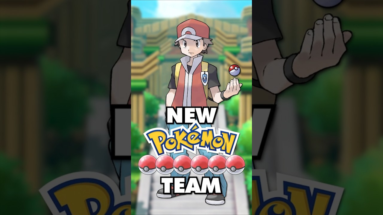 NEW Pok&eacute;mon Team for Red