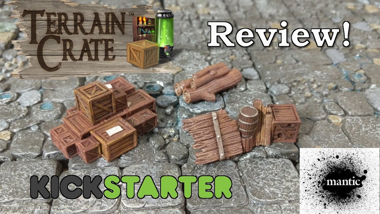 Mantic Terrain Crate Unboxing and Review