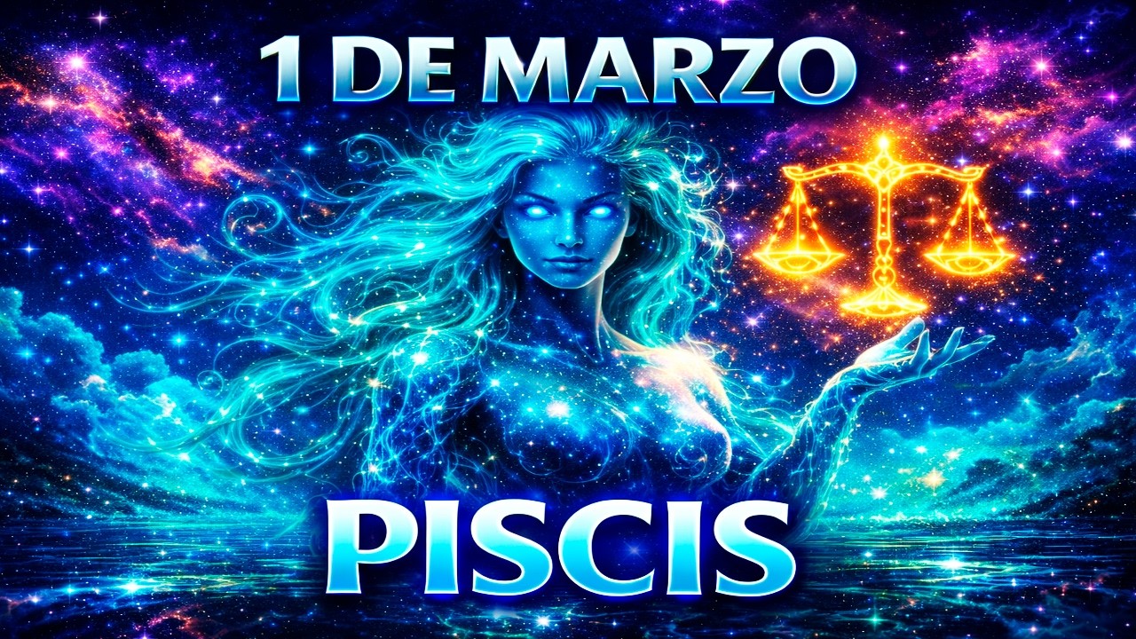 PISCIS 🧿 1 DE MARZO: ¡POR FIN SE ABRE TU CAMINO Y ALGUIEN SE ARREPIENTE! 🌊🔱🧿✨🙌