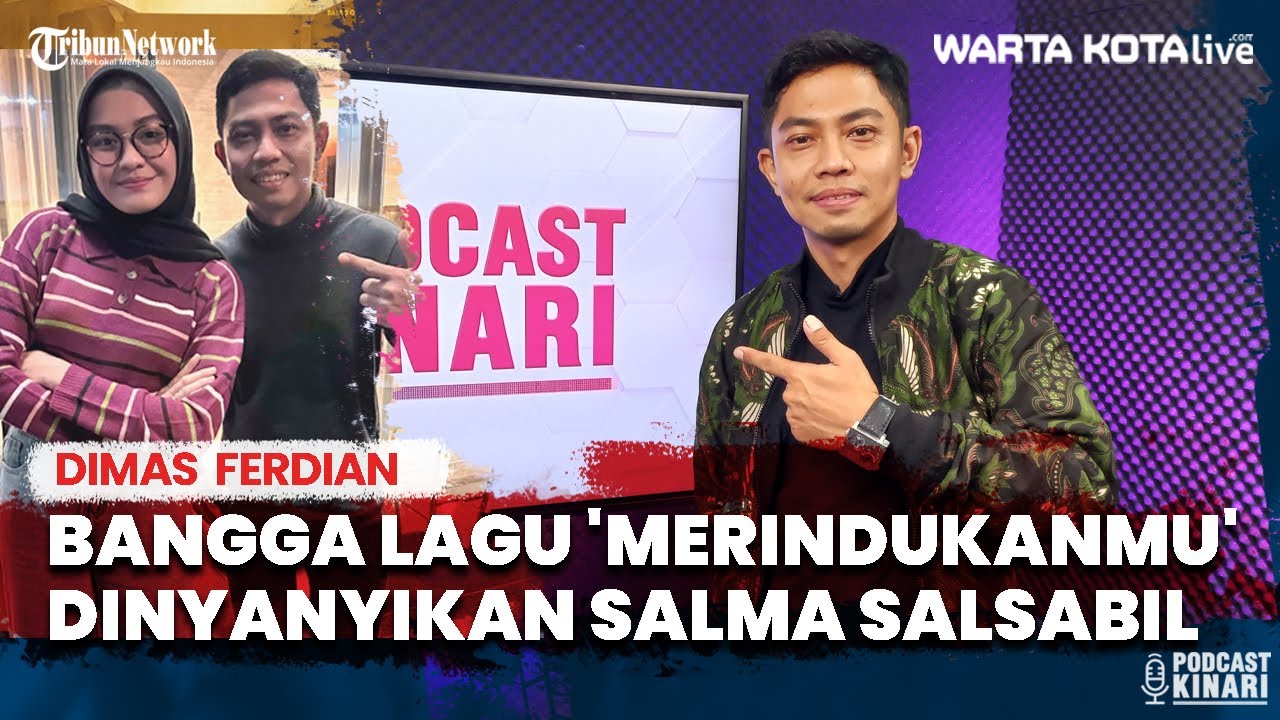 Dimas Ferdian Bersyukur Lagu 'Merindukanmu' Dinyanyikan Salma Salsabil dan Populer di Industri Musik